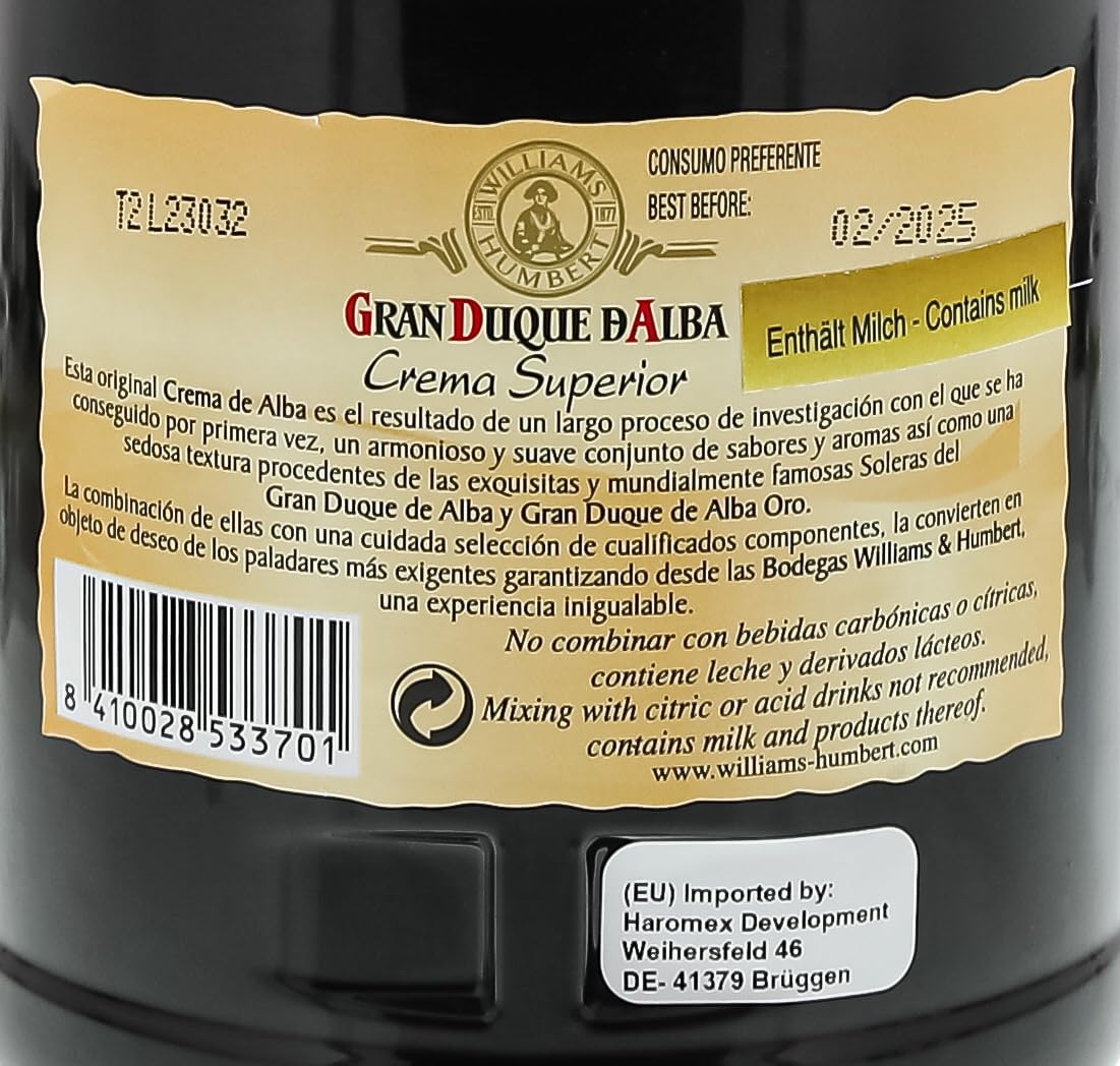 BRANDY GRAN DUQUE DE ALBA GRAN RESERVA ESTUCHADO - 35cl.