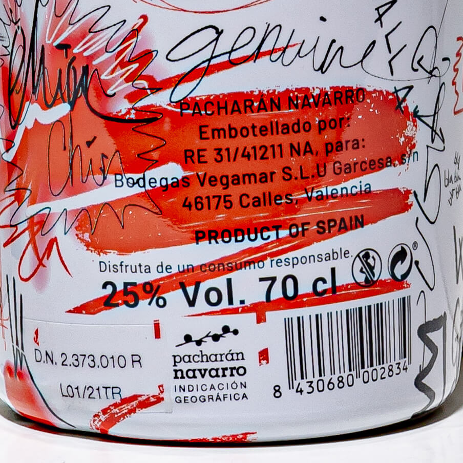 PACHARAN NAVARRO TITO REY - 70cl.