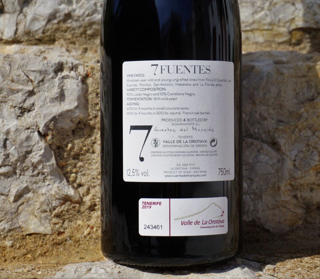 VINO TINTO 7 FUENTES