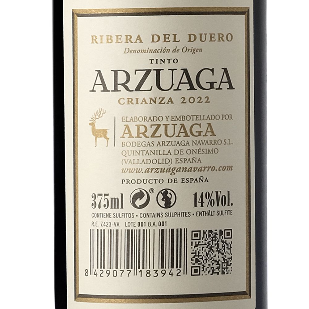 VINO TINTO ARZUAGA - CRIANZA