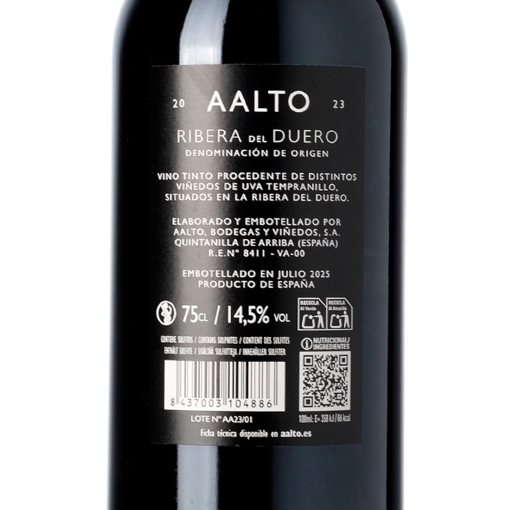 VINO TINTO AALTO
