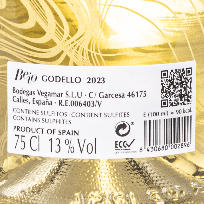 VINO BLANCO BEIO GODELLO