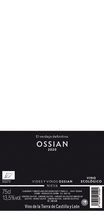 VINO BLANCO OSSIAN VIÑAS VIEJAS VERDEJO