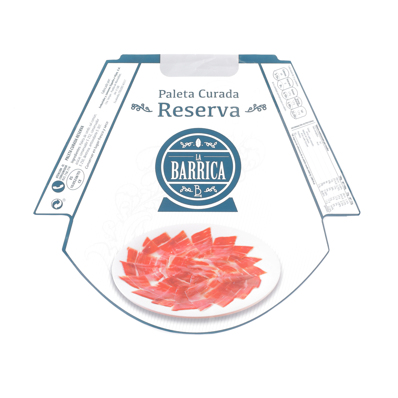 PALETA SERRANA RESERVA LA BARRICA - 4.5/5 kg.