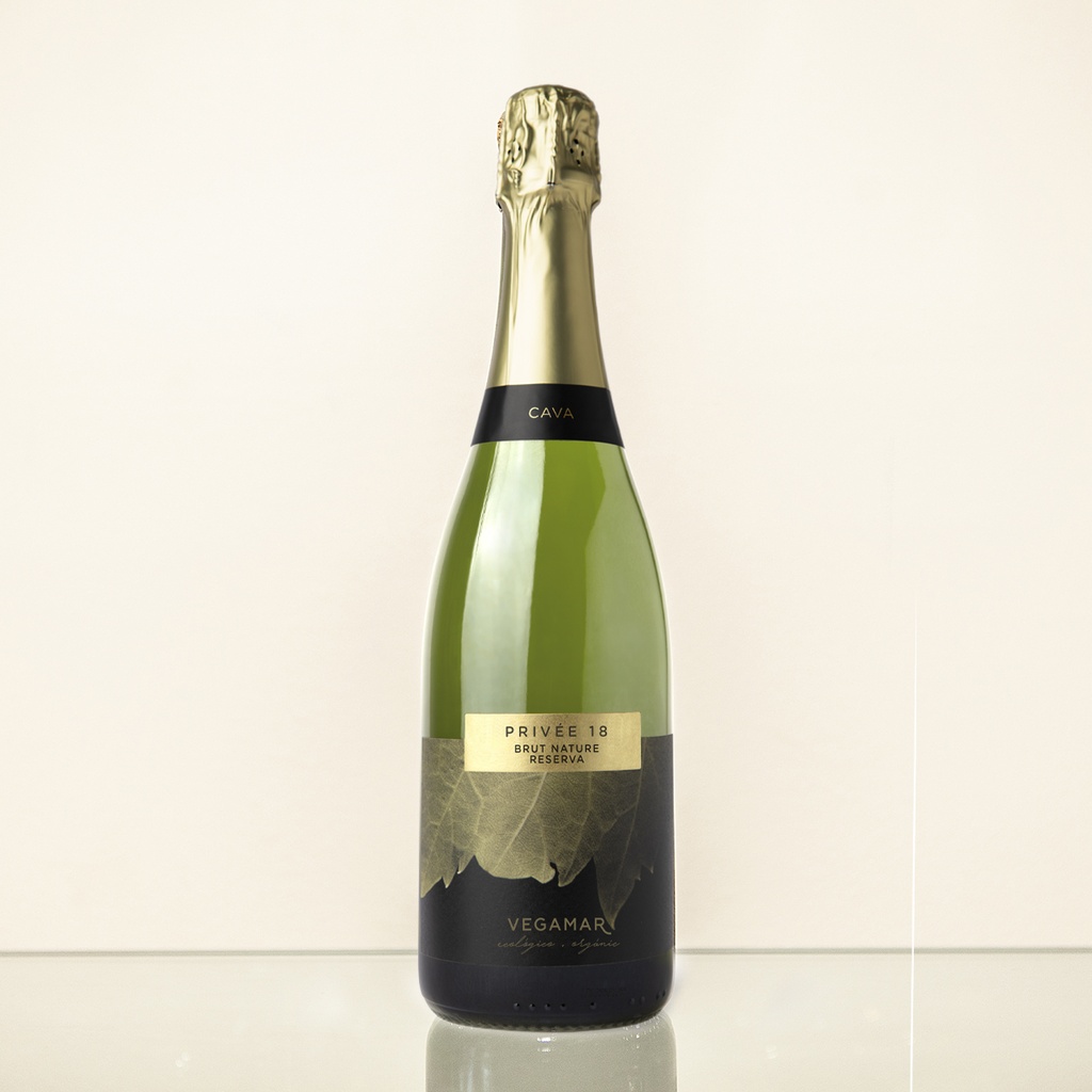 CAVA VEGAMAR PRIVEE 18 BRUT NATURE RESERVA GUARDA SUPERIOR ECOLOGICO