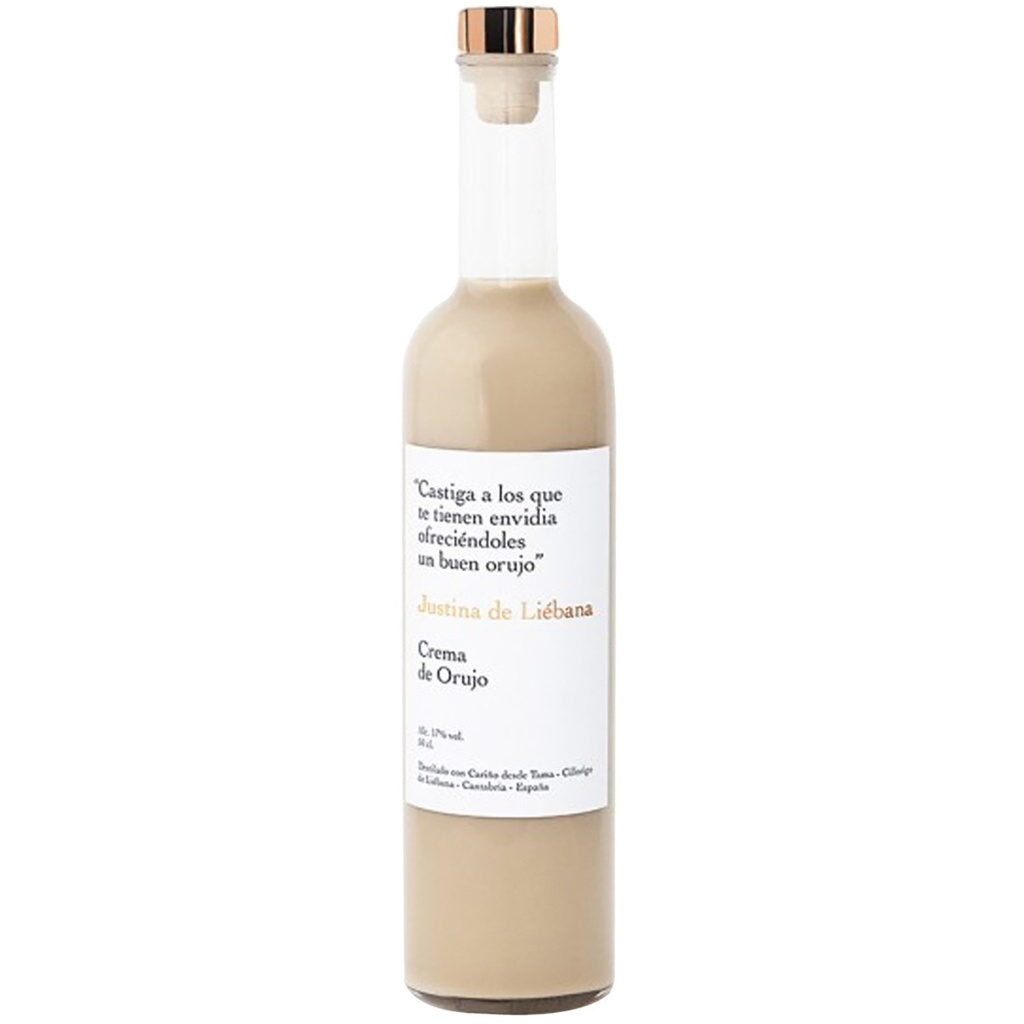CREMA DE ORUJO JUSTINA DE LIEBANA - 50cl.