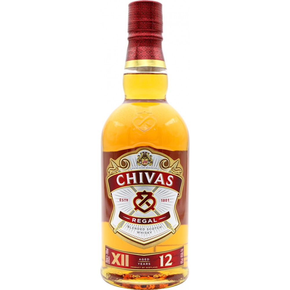 WHISKY CHIVAS REGAL 12 AÑOS - 70cl.