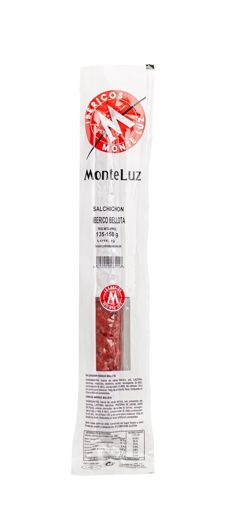 SALCHICHON IBERICO DE BELLOTA MONTELUZ 150G APROX