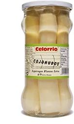 [8TEC9] TARRO ESPARRAGOS COJONUDOS 1KG (530G NETO) 6/9 CELORRIO