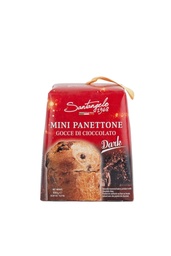 [7PCS1] PANETTONE ITALIANO CON PEPITAS DE CHOCOLATE SANTANGELO 100G