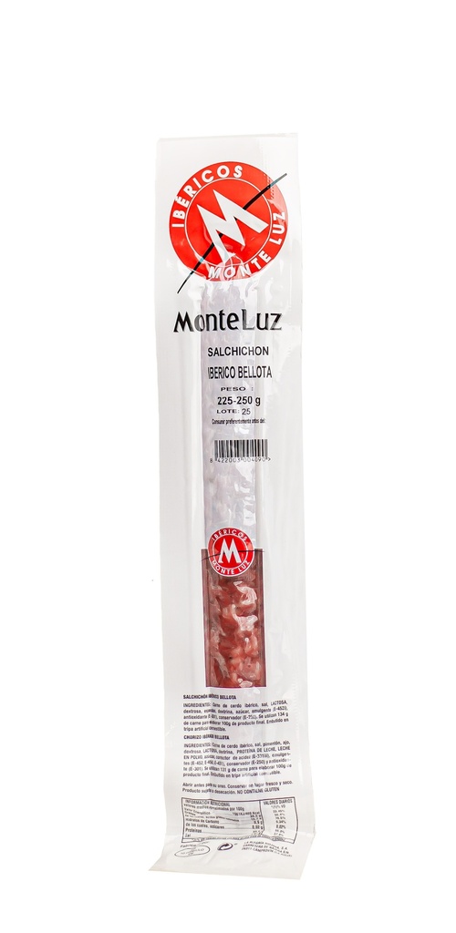 SALCHICHON IBERICO DE BELLOTA MONTELUZ - 250g.
