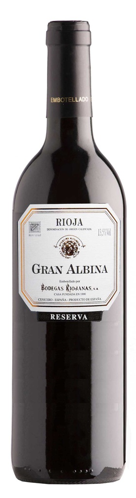 VINO TINTO GRAN ALBINA - RESERVA