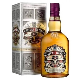 [3C50] WHISKY CHIVAS REGAL 12 AÑOS ESTUCHADO - 50cl.