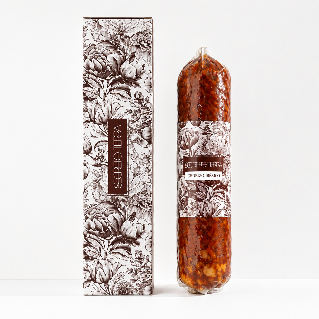 CHORIZO IBÉRICO SECRETO TERRA ESTUCHADO - 250g.