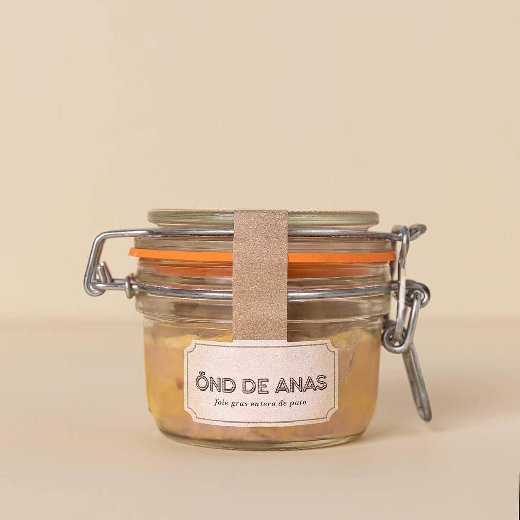 TARRO FOIE GRAS ENTIER DE PATO 125G OND DE ANAS