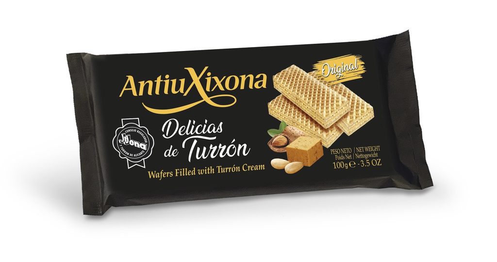 DELICIAS DE TURRON DE JIJONA ANTIU XIXONA 100G
