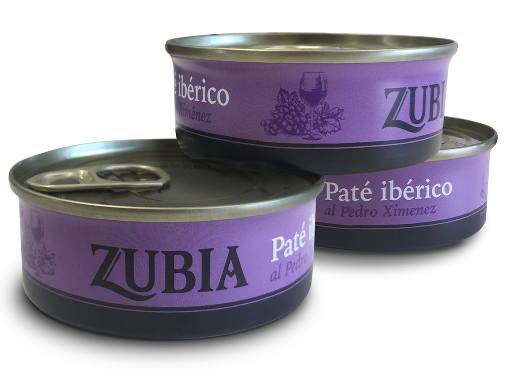 LATA PATE IBERICO AL PEDRO XIMENEZ ZUBIA 78G