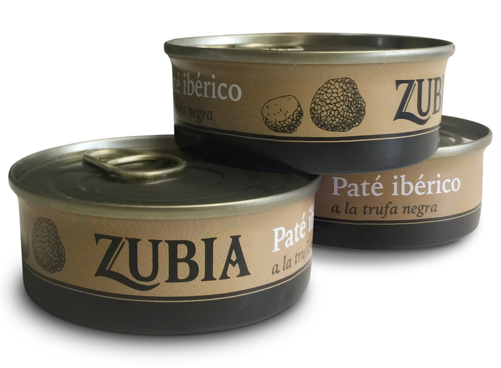 LATA PATE IBERICO A LA TRUFA NEGRA ZUBIA 78G