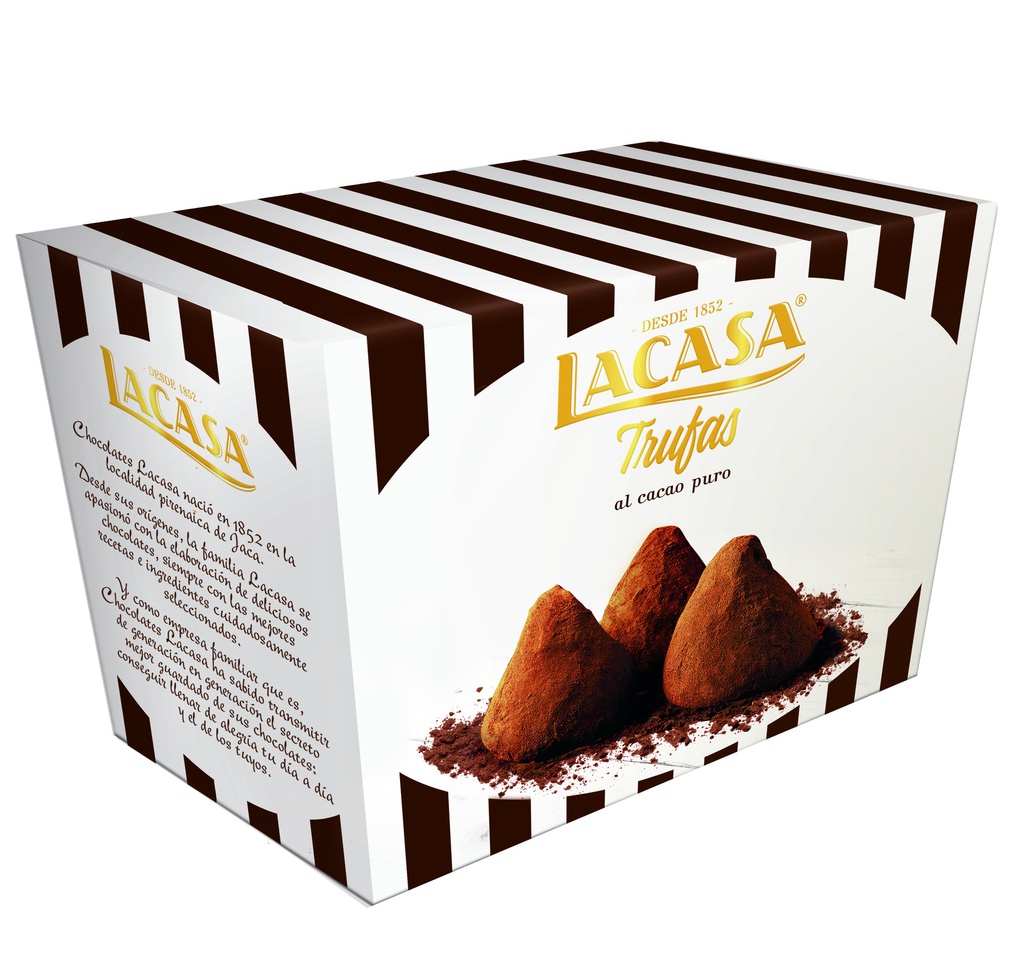 TRUFAS DE CHOCOLATE LACASA 85G
