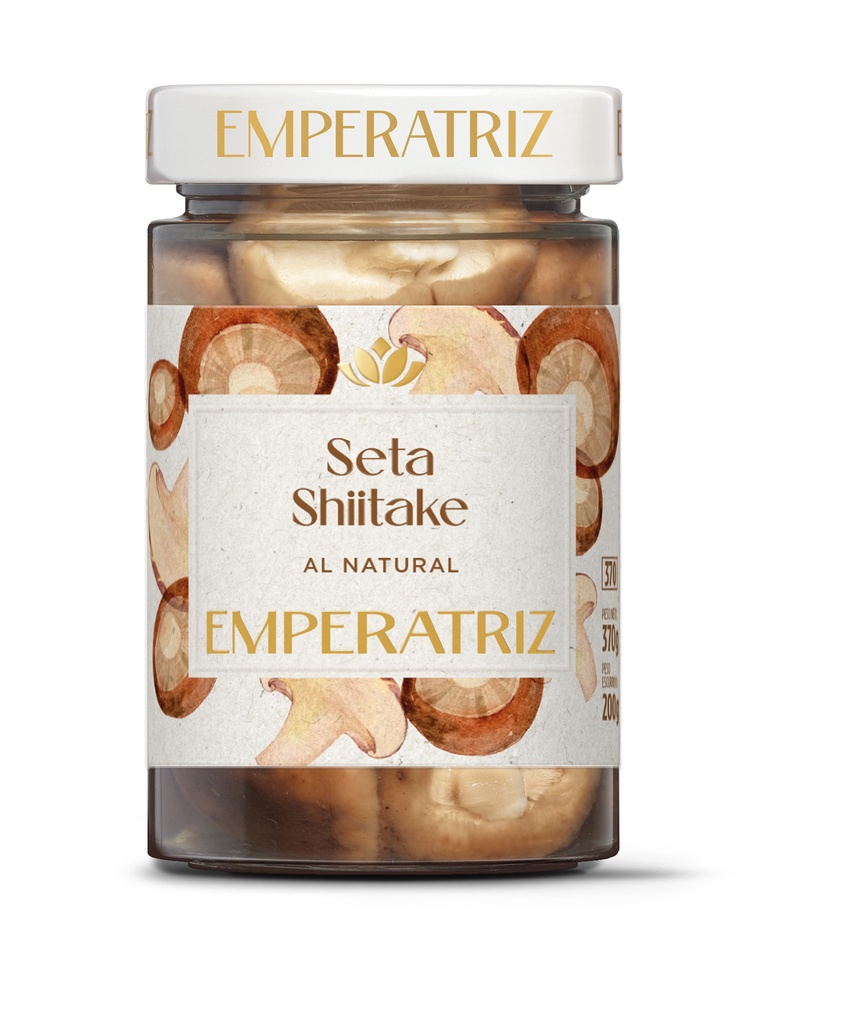 TARRO DE SHIITAKE AL NATURAL 370G NETO EMPERATRIZ