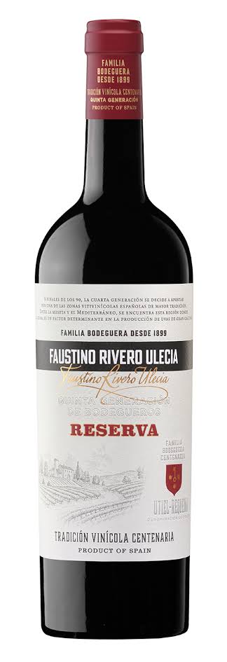 VINO TINTO FAUSTINO RIVERO ULECIA - RESERVA