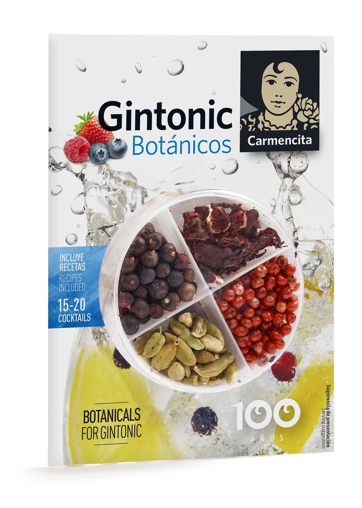 ESTUCHE BOTANICOS GINTONIC 4 VARIEDADES CARMENCITA
