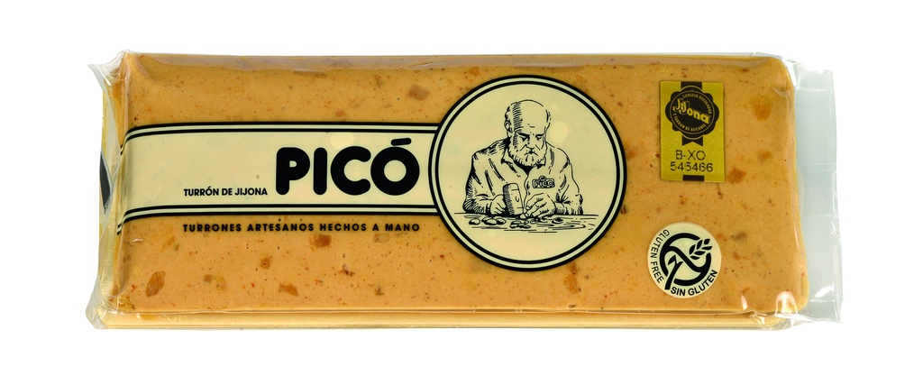 TURRON JIJONA CALIDAD SUPREMA PICÓ HECHO A MANO 250G