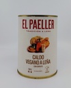 Lata Caldo Vegano Elaborado a Leña con Sofrito 1 Litro EL PAELLER 100% Natural