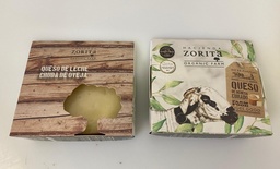 [9QHZ2E] QUESO 100% OVEJA LECHE CRUDA RESERVA. HACIENDA ZORITA ESTUCHADO 200G