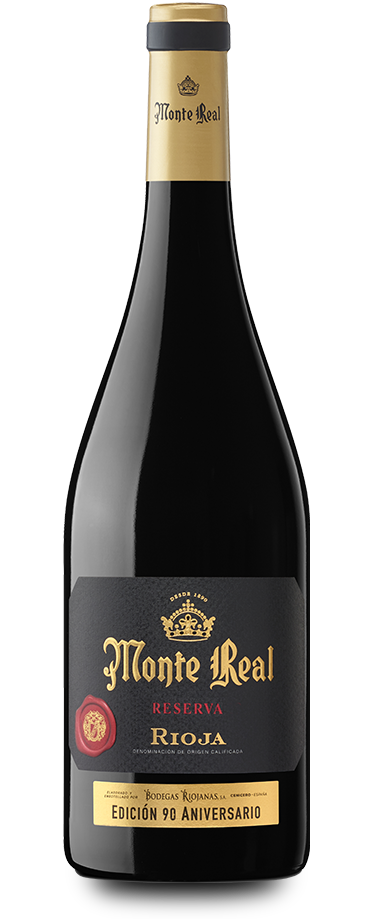 VINO TINTO MONTE REAL 90 ANIVERSARIO - RESERVA