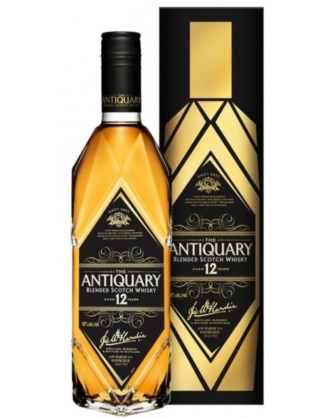 WHISKY THE ANTIQUARY 12 AÑOS ESTUCHADO - 70cl.