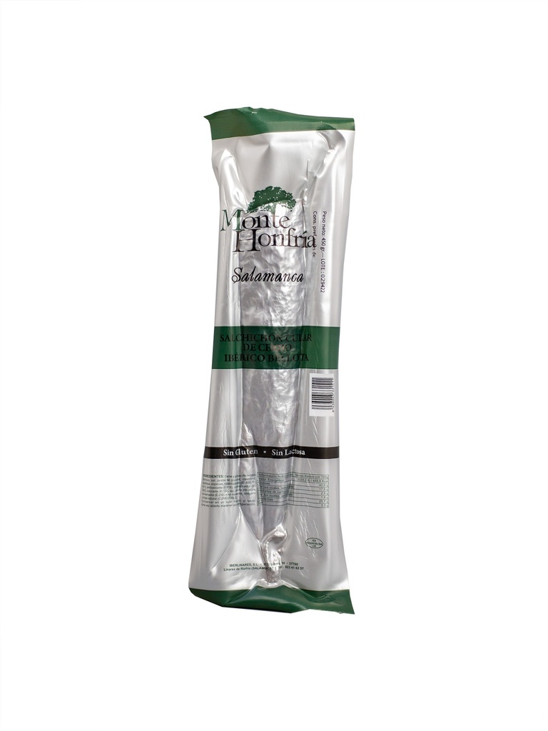 SALCHICHON IBERICO DE BELLOTA CULAR MONTEHONFRIA - 450g.