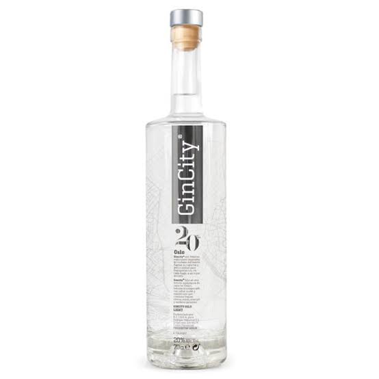 GINEBRA GIN CITY OSLO LIGTH PREMIUM - 70cl.