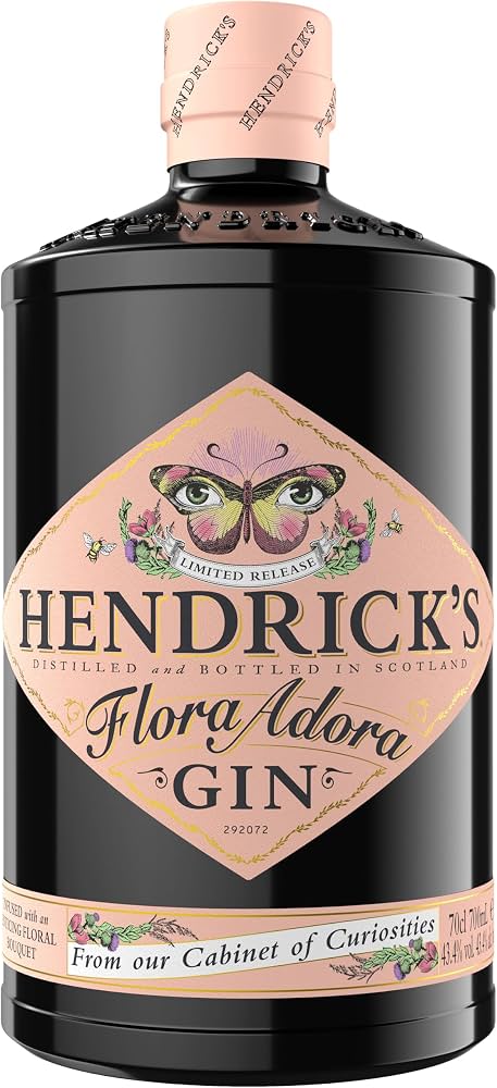 GINEBRA PREMIUM HENDRICKS FLORA ADORA LIMITED RELEASE - 70cl.